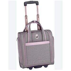 London Fog Kensington 15" Rolling Underseater Luggage Bag